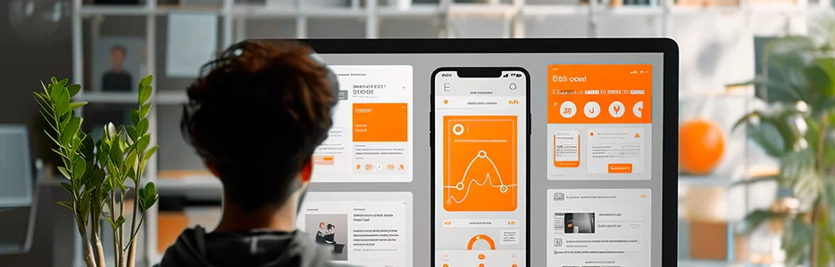 Equipe técnica analisando arquitetura de site escalável para SEO competitivo
