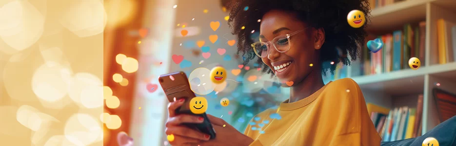 Equipe estratégica analisando métricas de redes sociais e geração de leads com uso inteligente de tecnologia e inteligência artificial para empresas