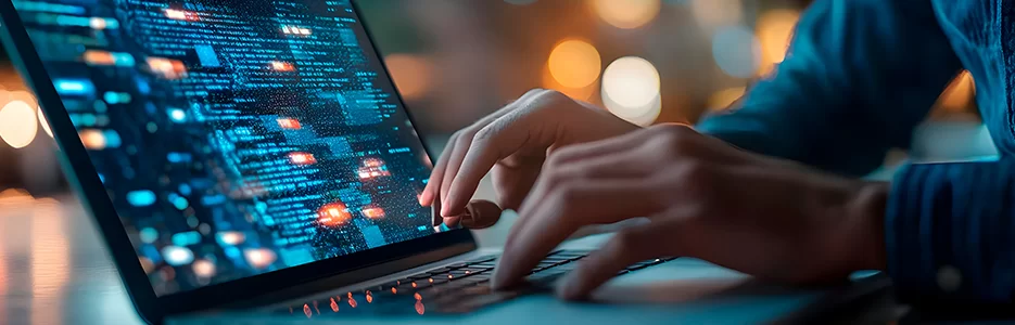 Sistema web empresarial otimizando processos internos e aumentando produtividade com tecnologia digital estratégica